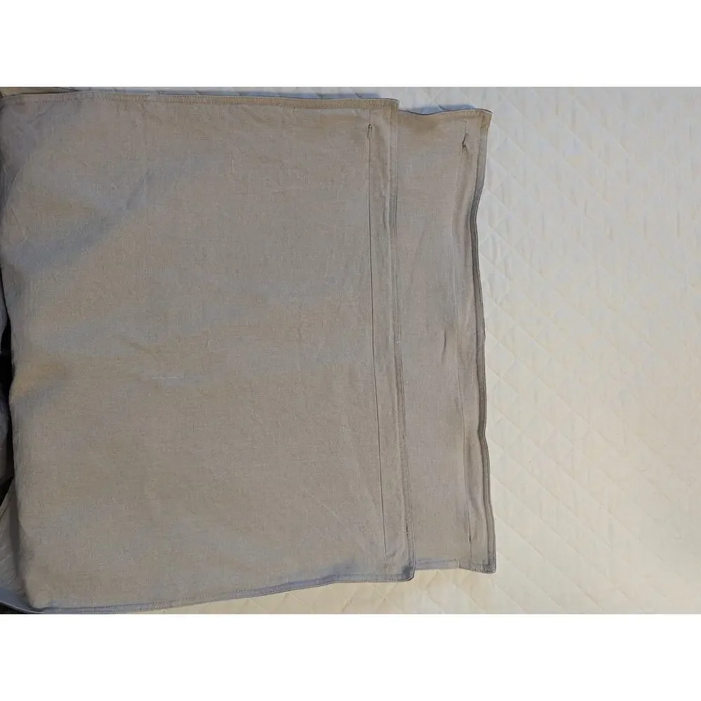 pottery barn pillow covers 2- 24 x 24